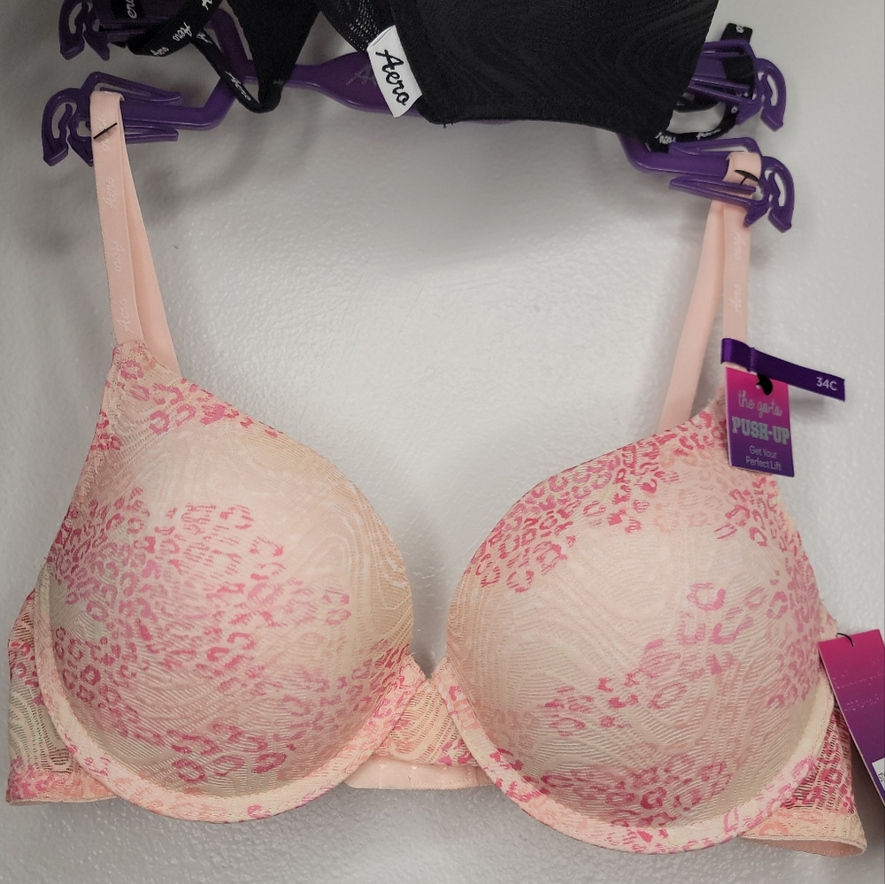 Aeropostale The Go-To Push-Up 2- Pack Women's Bra - Picture 2 of 7